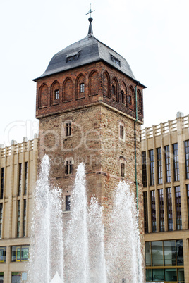 Red Tower, landmark of Chemnitz