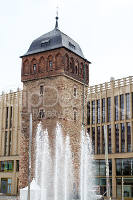 Red Tower, landmark of Chemnitz