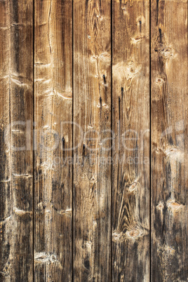 Wooden plank wall
