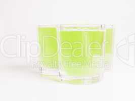 Green apple juice