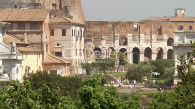 Arch and Colosseum