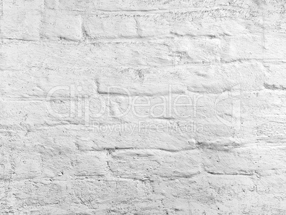 old white brick wall as background