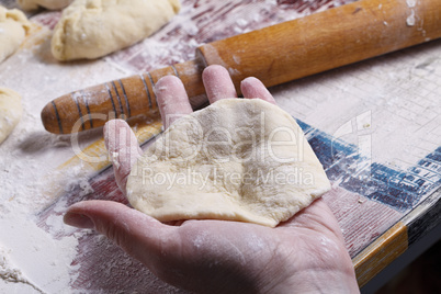 cooking homemade pies