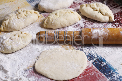 cooking homemade pies