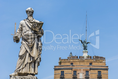 Saint Paul Statue in Rome