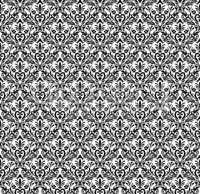 Damask seamless pattern