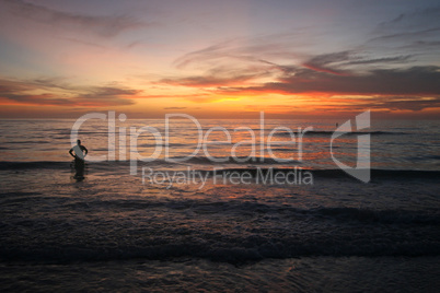 Stunning Ocean Sunset