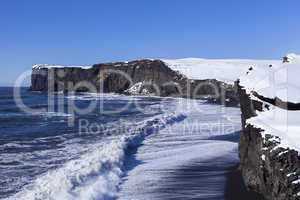 Peninsula Dyrhólaey in south Iceland