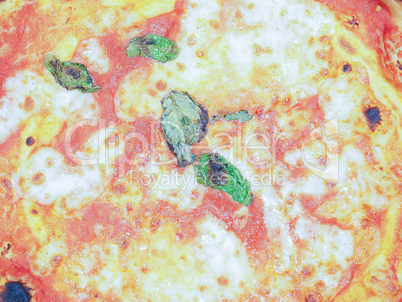 Margherita pizza background