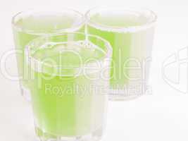 Green apple juice