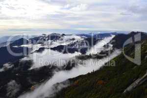 Overlooking Sierra Nevada