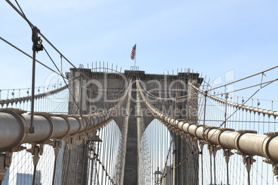 Arches of the Brooklyn bridge