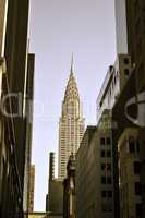 Chrysler building from 5th avenue