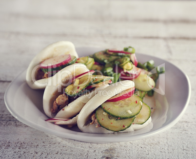 Beef or Turkey Steamed Buns