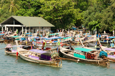 Hafen in Ao Nang auf Krabi
