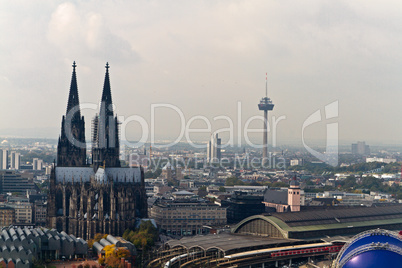 Kölner Dom und Hauptbahnhof