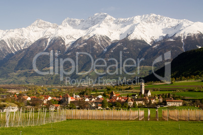 Glorenza im Vinschgau in Südtirol