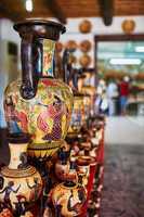 Shop with pottery