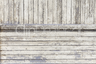 Vintage  white background wood wall.