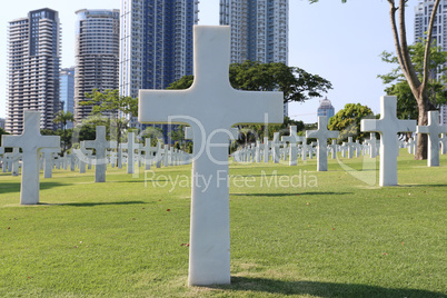 American Memorial Cemetery in Manila, Philippines.It has the lar