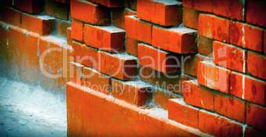 Abstract vintage brick background