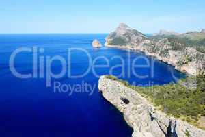 The Cape Formentor in Mallorca island, Spain