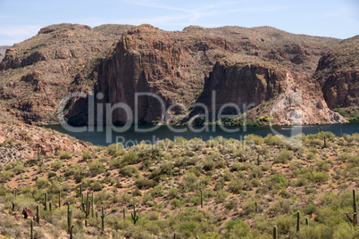 Theodore Roosevelt Lake, Arizona, USA