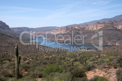 Theodore Roosevelt Lake, Arizona, USA