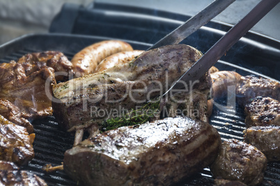 Lammkaree grillen