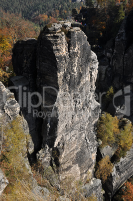 FElsen an der Bastei, Elbsandsteingebirge