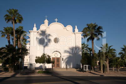 Kirche der Unbefleckten Empfängnis, Ajo, Arizona, USA