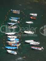 Boote im Hafen von Vernazza, Cinque Terre