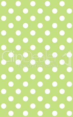 Hellgrüner Hintergrund mit weißen Punkten