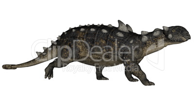 Euoplocephalus dinosaur - 3D render