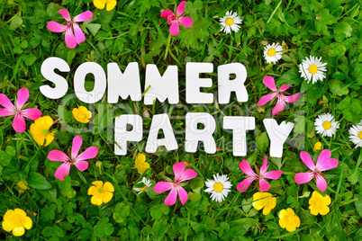 SommerpartyText