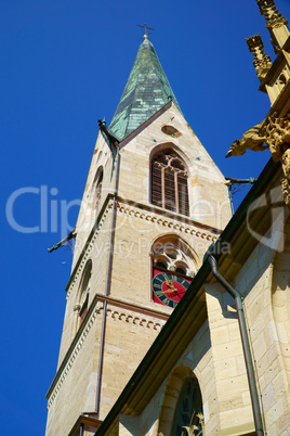 Heilig Kreuz Kirche -Münster- in der Stadt Rottweil