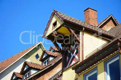 Altes Bürgerhaus mit Aufzugsgaube in Rottweil