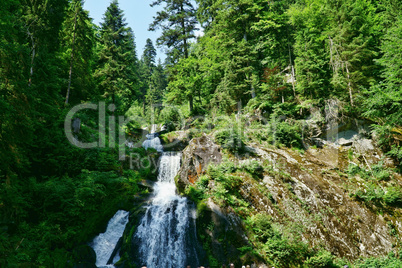 Der Wasserfall in Triberg im Schwarzwald - 27