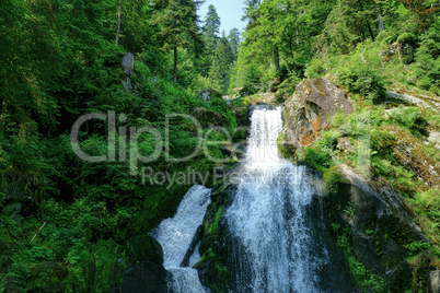 Der Wasserfall in Triberg im Schwarzwald - 5