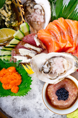 fresh sushi choice combination assortment selection