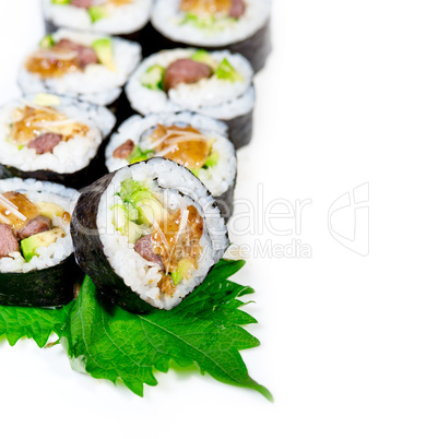 fresh sushi choice combination assortment selection