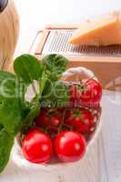 Tomatoes with Spinach