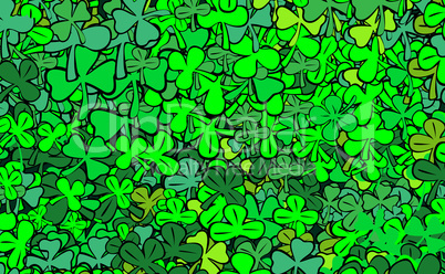 find four-leaf clover for luck