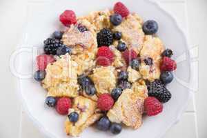 Kaiserschmarrn mit Beeren