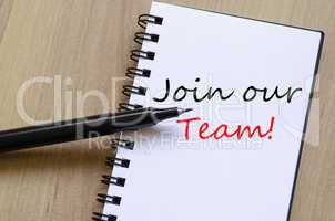Join our team concept