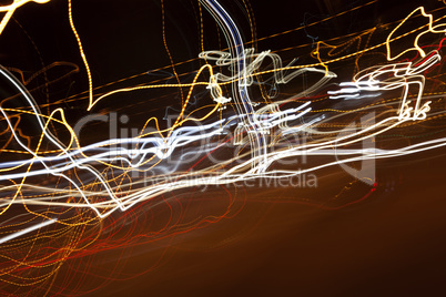 abstract background blurred night