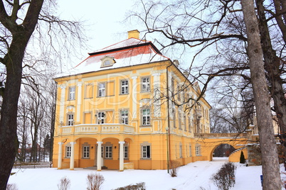 Palace at winter