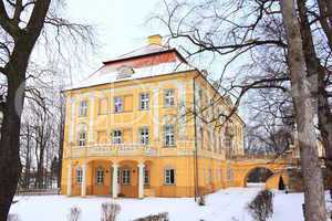 Palace at winter