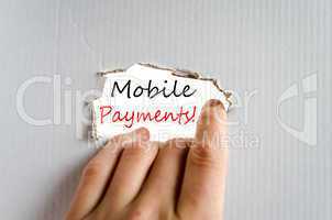 Mobile Payments Concept