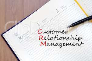 Customer relationship management concept